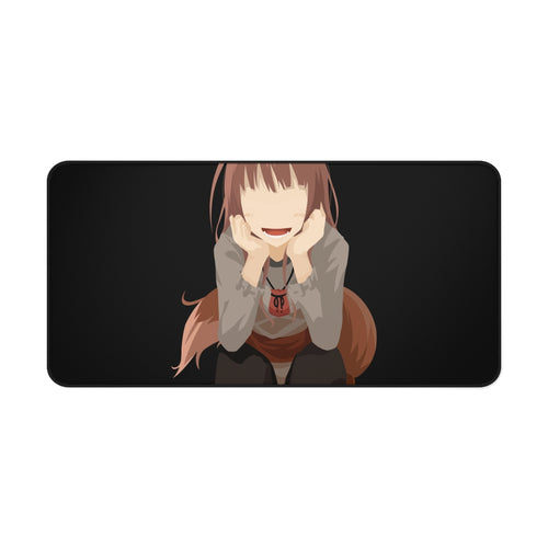 Spice And Wolf Mouse Pad (Desk Mat)