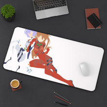 Charger l&#39;image dans la galerie, Neon Genesis Evangelion Rei Ayanami Mouse Pad (Desk Mat) On Desk
