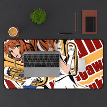 Cargar imagen en el visor de la galería, Sound! Euphonium Kumiko Oumae, Natsuki Nakagawa Mouse Pad (Desk Mat) With Laptop
