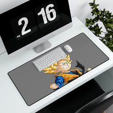 Charger l&#39;image dans la galerie, Goten SSJ Mouse Pad (Desk Mat) With Laptop
