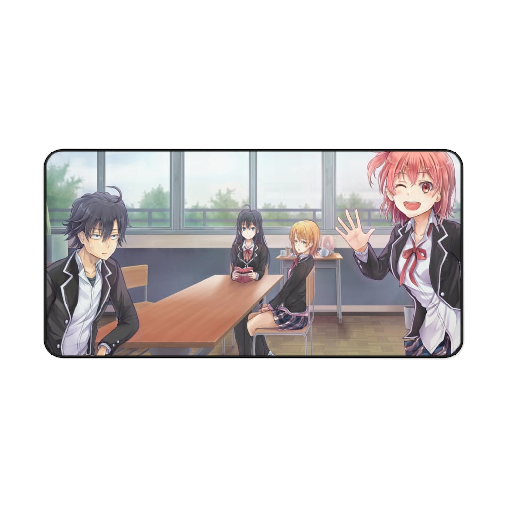 My Teen Romantic Comedy SNAFU Hachiman Hikigaya, Yukino Yukinoshita, Yui Yuigahama Mouse Pad (Desk Mat)