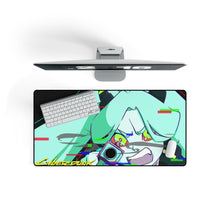 Load image into Gallery viewer, Cyberpunk: Edgerunners Mouse Pad (Desk Mat) On Desk
