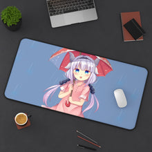 Load image into Gallery viewer, Miss Kobayashi&#39;s Dragon Maid Kanna Kamui, Kobayashi San Chi No Maid Dragon Mouse Pad (Desk Mat) On Desk
