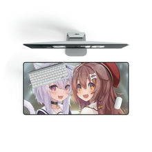 Load image into Gallery viewer, Inugami Korone &amp; Nekomata Okayu Mouse Pad (Desk Mat)
