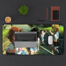 Load image into Gallery viewer, Sound! Euphonium Kumiko Oumae, Reina Kousaka, Hazuki Katou, Sapphire Kawashima Mouse Pad (Desk Mat) With Laptop
