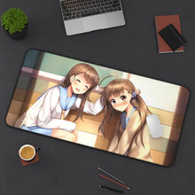 Load image into Gallery viewer, Kosaki Onodera, Haru Onodera Mouse Pad (Desk Mat) On Desk
