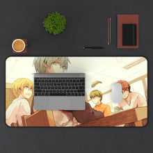 Load image into Gallery viewer, Kuroko&#39;s Basketball Tetsuya Kuroko, Taiga Kagami Mouse Pad (Desk Mat) With Laptop
