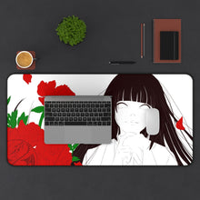 Charger l&#39;image dans la galerie, Kakegurui Yumeko Jabami Mouse Pad (Desk Mat) With Laptop
