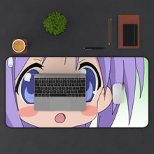 Cargar imagen en el visor de la galería, Lucky Star Tsukasa Hiiragi Mouse Pad (Desk Mat) With Laptop
