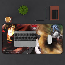 Load image into Gallery viewer, Sasuke and Itachi Mouse Pad (Desk Mat) With Laptop
