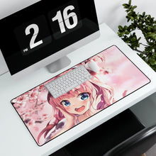 Charger l&#39;image dans la galerie, Chika Fujiwara Mouse Pad (Desk Mat) With Laptop
