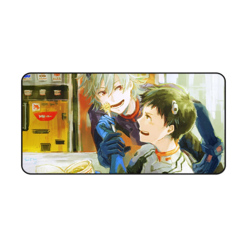 Neon Genesis Evangelion Shinji Ikari, Kaworu Nagisa Mouse Pad (Desk Mat)