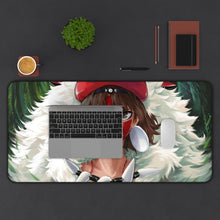 Cargar imagen en el visor de la galería, Mononoke Hime Mouse Pad (Desk Mat) With Laptop
