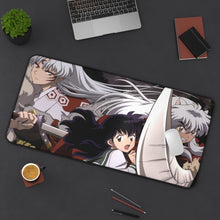 Load image into Gallery viewer, InuYasha Mouse Pad (Desk Mat) On Desk
