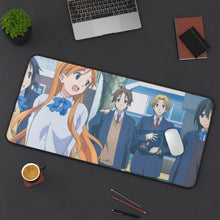 Cargar imagen en el visor de la galería, Kokoro Connect Himeko Inaba, Iori Nagase, Taichi Yaegashi, Yui Kiriyama, Yoshifumi Aoki Mouse Pad (Desk Mat) On Desk
