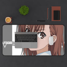 Load image into Gallery viewer, A Certain Scientific Railgun Mouse Pad (Desk Mat) With Laptop
