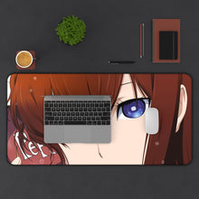 Load image into Gallery viewer, Kurisu Mouse Pad (Desk Mat) With Laptop
