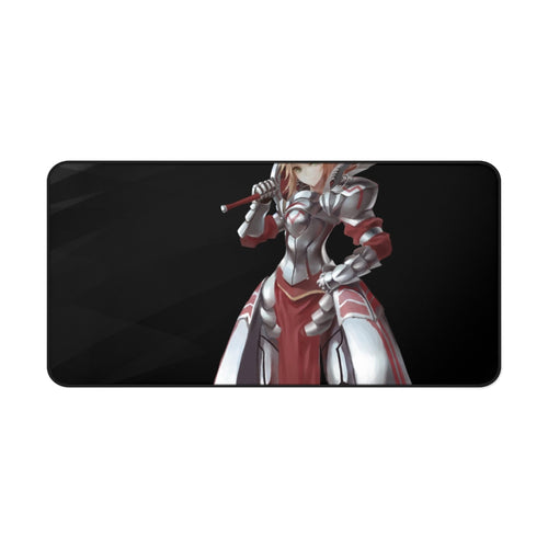 Fate/Apocrypha Saber Of Red Mouse Pad (Desk Mat)