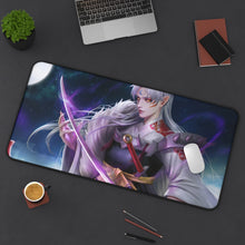 Load image into Gallery viewer, InuYasha Mouse Pad (Desk Mat) On Desk
