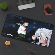 Load image into Gallery viewer, InuYasha Mouse Pad (Desk Mat) On Desk
