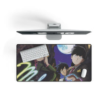 Charger l&#39;image dans la galerie, Mob Psycho 100 Arataka Reigen, Shigeo Kageyama, Ritsu Kageyama Mouse Pad (Desk Mat) On Desk
