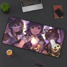 Cargar imagen en el visor de la galería, Trick or Treat? Mouse Pad (Desk Mat) On Desk
