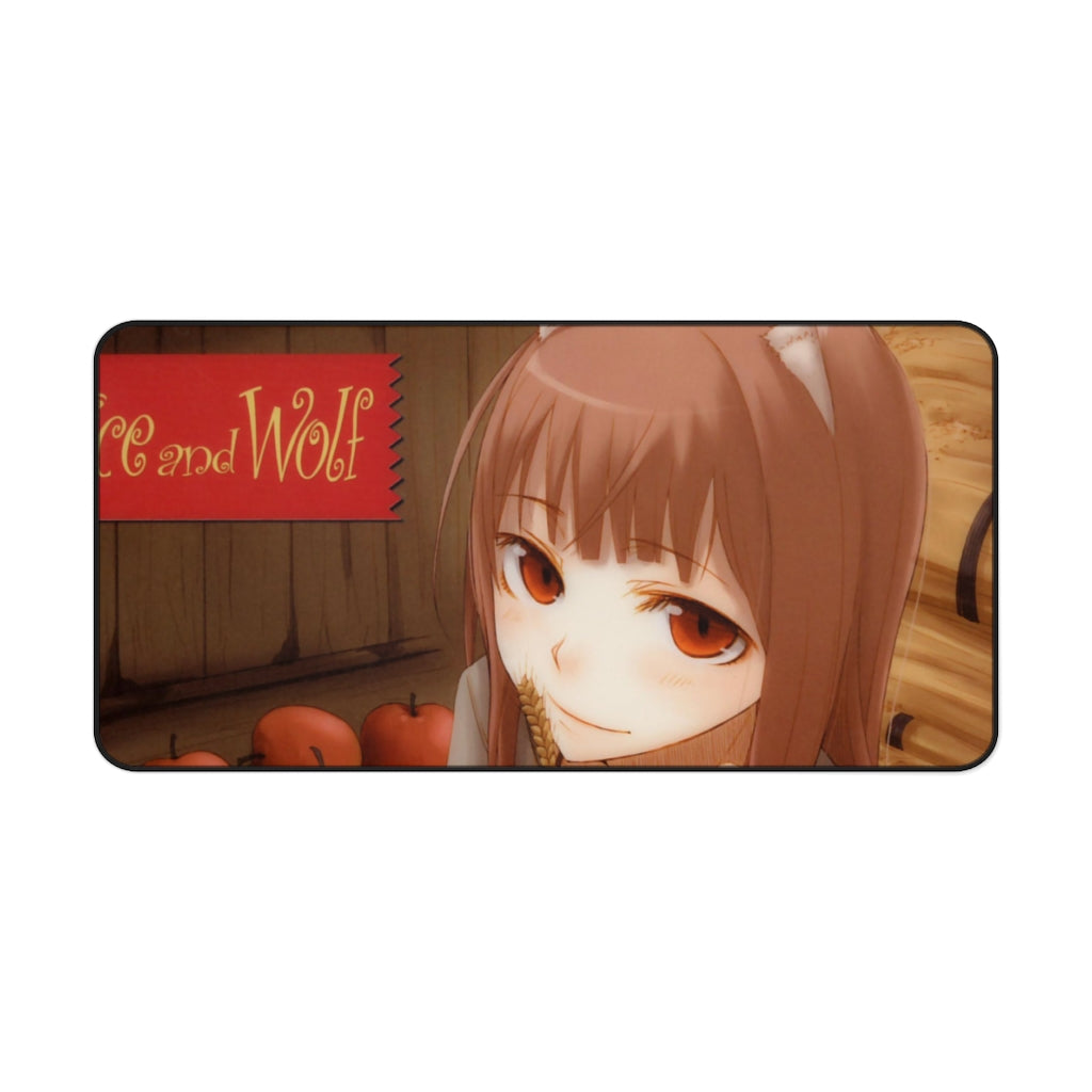 Spice And Wolf Mouse Pad (Desk Mat)