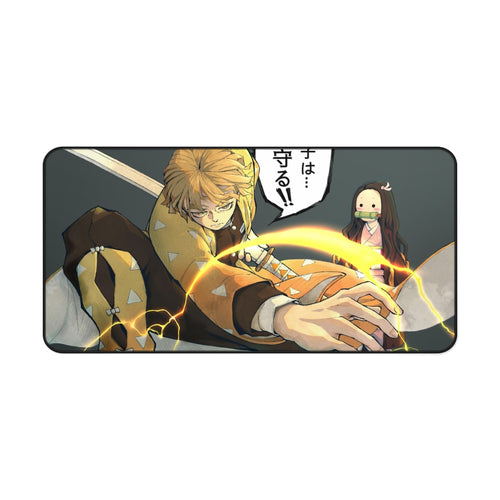 Zenitsu Agatsuma Mouse Pad (Desk Mat)