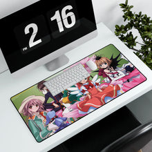 Load image into Gallery viewer, Anime Crossover Mouse Pad (Desk Mat) With Laptop
