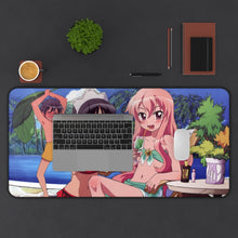 Cargar imagen en el visor de la galería, Zero No Tsukaima Mouse Pad (Desk Mat) With Laptop
