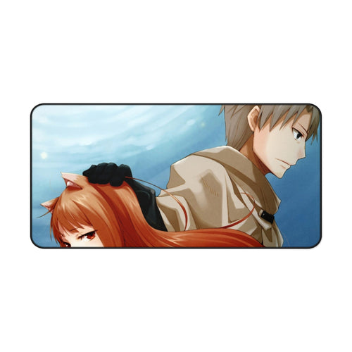 Spice And Wolf Mouse Pad (Desk Mat)