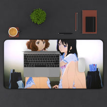 Charger l&#39;image dans la galerie, Sound! Euphonium Kumiko Oumae, Reina Kousaka Mouse Pad (Desk Mat) With Laptop
