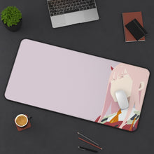 Cargar imagen en el visor de la galería, Zero Two from Darling in the FranXX for Dekstop Mouse Pad (Desk Mat) On Desk
