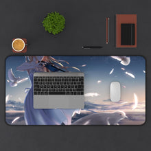 Load image into Gallery viewer, Kaori Miyazono Mouse Pad (Desk Mat) With Laptop
