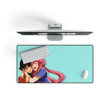 Cargar imagen en el visor de la galería, Mirai Nikki Yuno Gasai Mouse Pad (Desk Mat) On Desk
