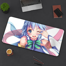 Load image into Gallery viewer, KonoSuba - God’s Blessing On This Wonderful World!! Mouse Pad (Desk Mat) On Desk
