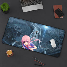 Cargar imagen en el visor de la galería, Mirai Nikki Yuno Gasai Mouse Pad (Desk Mat) On Desk
