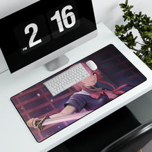 Cargar imagen en el visor de la galería, Mirai Nikki Yuno Gasai Mouse Pad (Desk Mat) With Laptop
