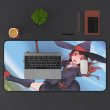 Cargar imagen en el visor de la galería, Little Witch Academia Atsuko Kagari, Computer Keyboard Pad Mouse Pad (Desk Mat) With Laptop
