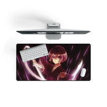 Load image into Gallery viewer, Kuchiki Rukia Mouse Pad (Desk Mat) On Desk
