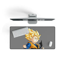 Charger l&#39;image dans la galerie, Goten SSJ Mouse Pad (Desk Mat) On Desk
