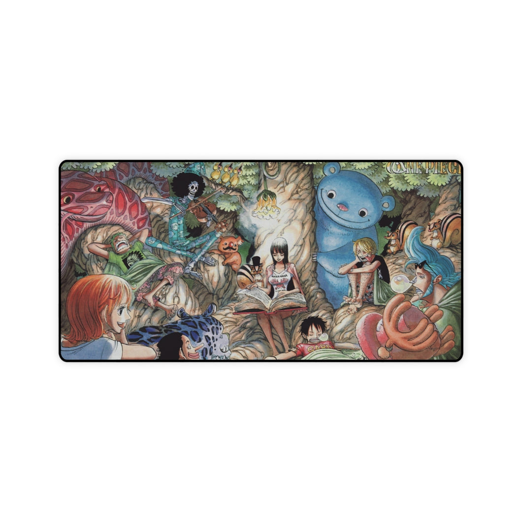 One Piece Monkey D. Luffy, Roronoa Zoro, Sanji, Nico Robin, Tony Tony Chopper Mouse Pad (Desk Mat)