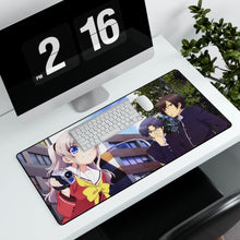 Charger l&#39;image dans la galerie, Charlotte Nao Tomori, Joujirou Takajou Mouse Pad (Desk Mat) With Laptop
