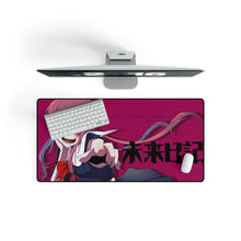 Load image into Gallery viewer, Mirai Nikki Yuno Gasai Mouse Pad (Desk Mat) On Desk
