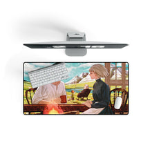 Load image into Gallery viewer, Howl&#39;s Moving Castle Mouse Pad (Desk Mat) On Desk
