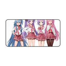 Load image into Gallery viewer, Lucky Star Konata Izumi, Kagami Hiiragi, Tsukasa Hiiragi, Miyuki Takara Mouse Pad (Desk Mat)
