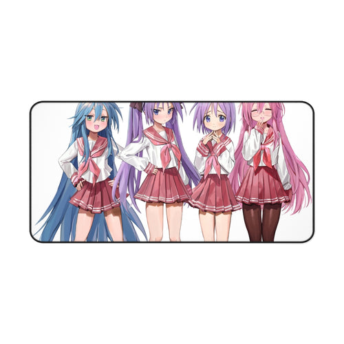 Lucky Star Konata Izumi, Kagami Hiiragi, Tsukasa Hiiragi, Miyuki Takara Mouse Pad (Desk Mat)