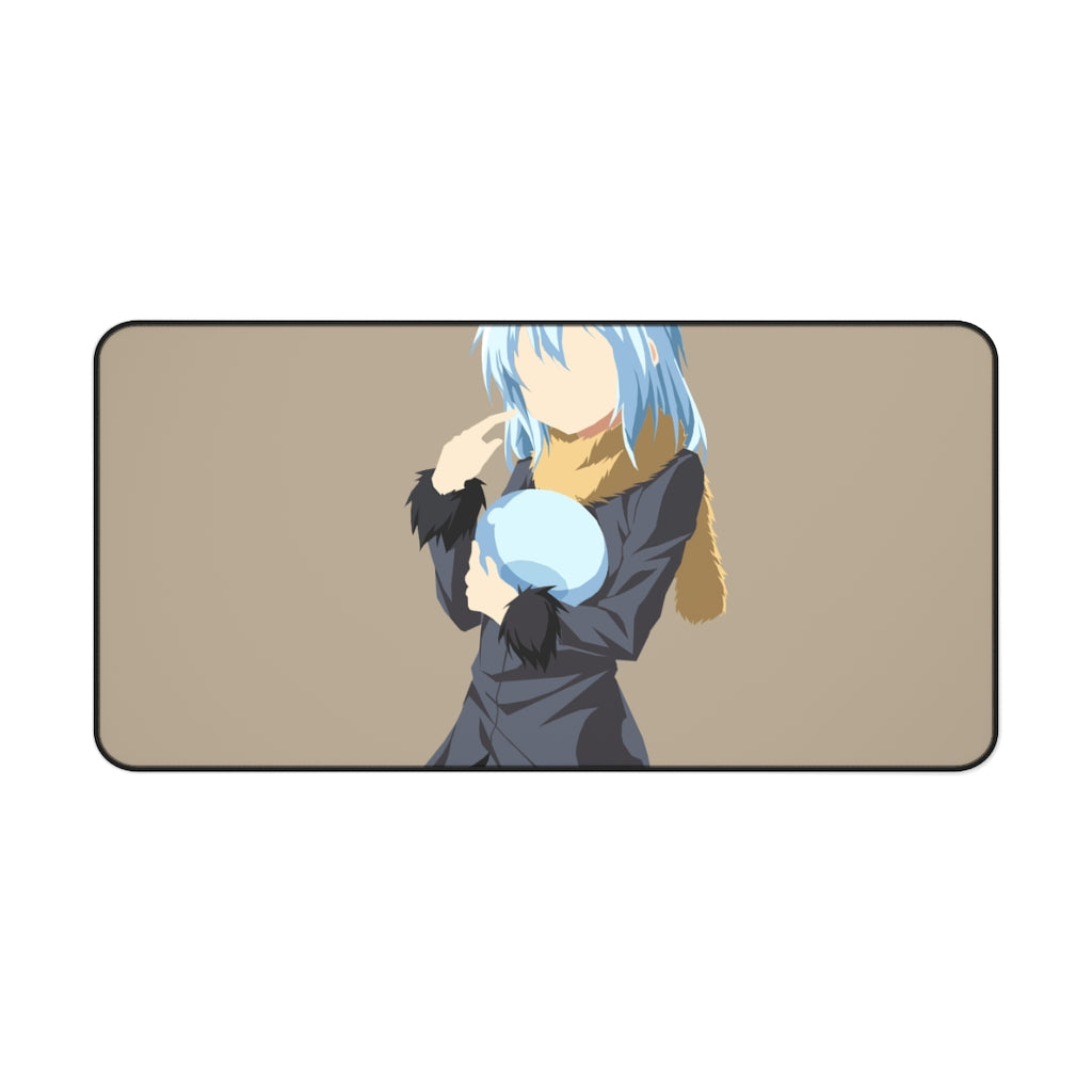 Rimuru Tempest in human form and in slime form minimalist Mouse Pad (Desk Mat)