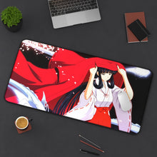 Load image into Gallery viewer, InuYasha Mouse Pad (Desk Mat) On Desk
