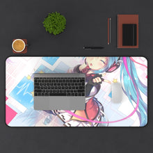 Cargar imagen en el visor de la galería, Hatsune Miku Mouse Pad (Desk Mat) With Laptop
